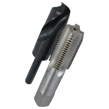 Drill America POU 1-1/8"-7 Tap and Drill Set, 1-1/