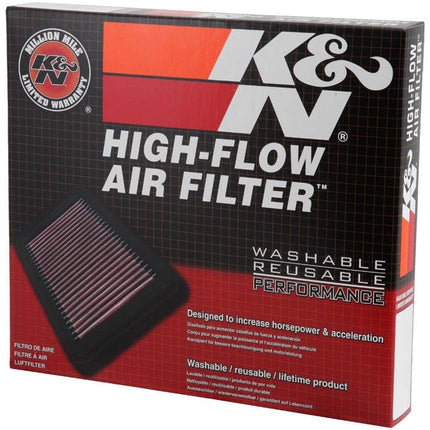 K&N Filters 33-5020 Washable and Reusable Car Air Filter