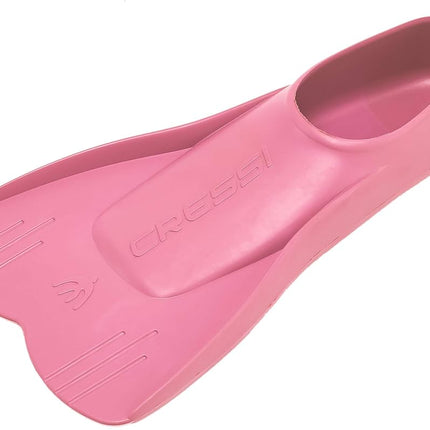 Cressi Unisex Youth Mini Light Unisex Kids Short Fins for Diving and Snorkeling, Pink, 23 24 7 Kid UK