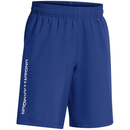 Under Armour Boys Woven Graphic Shorts Junior Tech Blue 11-12 Years