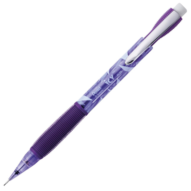 Crayon automatique Pentel Icy Razzle-Dazzle, 0,7 mm, corps assortis, paquet de 5 (AL27RDBP5M)