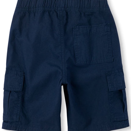 The Children's Place Boys' Pull on Cargo Shorts, Tidal, 6