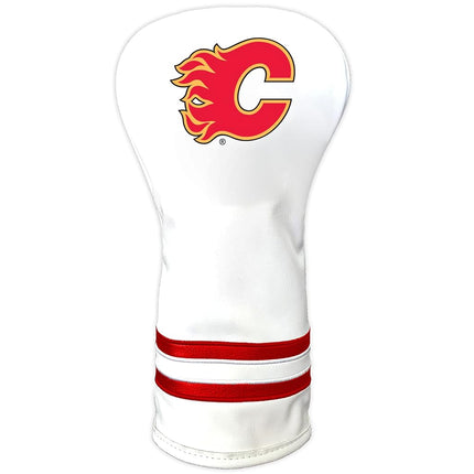 Team Golf NHL Calgary Flames White Vintage Driver 