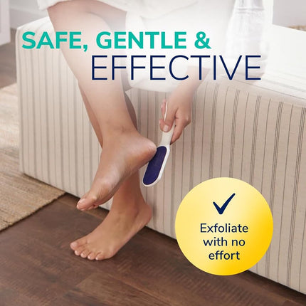 Dr. Scholl's Nano Glass Foot File - Hard Skin Remover, Durable Foot Scrubber, Soft Smooth Feet