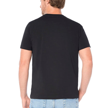 Nautica Men's Solid Crew Neck Short Sleeve T-Shirt, True Black, XXXXXL