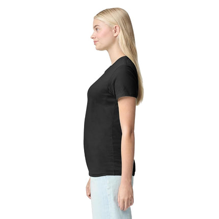 Gildan Women's Heavy Cotton Adult T-Shirt, 2-Pack, Black, 3XL