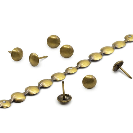 Dritz Nailhead Trim 5yd, Gold, Antique Brass
