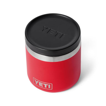 YETI Rambler 8 oz Food Jar, Vacuum Insulated, Stainless Steel, with Airtight Lid, Rescue Red