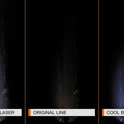 OSRAM COOL BLUE INTENSE H15, +20% more brightness, up to 3,700K, halogen headlight lamp, LED look, folding box (1 lamp), 64176CBN