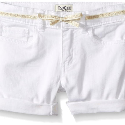 OshKosh B'Gosh Girls' Woven Short 21234510 - White - 3 Years