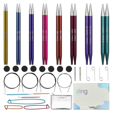 KnitPro Deluxe Gift Set - Zing Interchangeable Cir