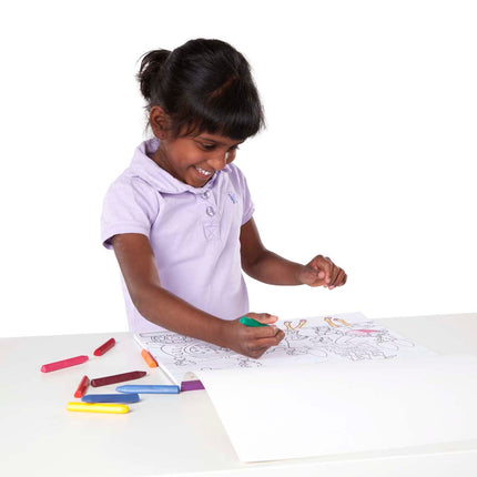 Paquete de cuaderno de pegatinas/libros para colorear para niñas de Melissa & Doug