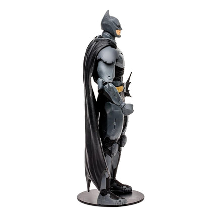 Figurine Batman McFarlane Toys 17,8 cm - Figurines DC Multiverse - Intérieur de la bande dessinée - 22 points d'articulation - Carte d'art à collectionner incluse - Gris, noir, jaune