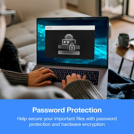 WD 2TB My Passport portable external storage, external hard drive, USB 3.0, portable HDD with software for device management, backup and password protection, works with PC, Xbox &Playstation, Black