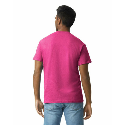 Gildan Men's Ultra Cotton T-Shirt, Style G2000, Multipack, Heliconia (3-Pack), M (Pack of 3)