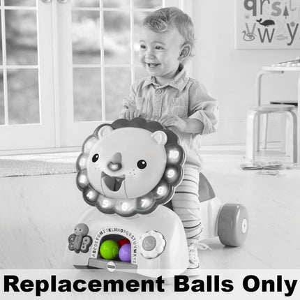 Fisher-Price 3-in-1 Sit, Stride & Ride Lion - Replacement Balls DHW02