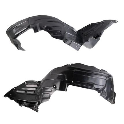 TRQ Front Inner Fender Liner Set Compatible with 1