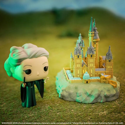 Funko POP! Town: HP Co0th - Minerva McGonagall With Hogwarts - Harry Potter - Collectable Vinyl Figure - Gift Idea - Official Merchandise - Toys for Kids & Adults - Movies Fans