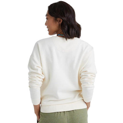 Sudadera Hanes Originals para mujer, sudadera ligera de felpa para mujer, teñida, pergamino, XXL