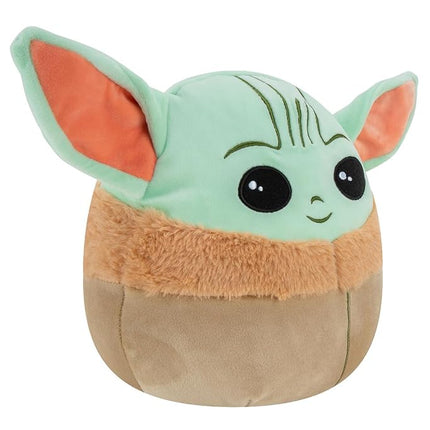 Squishmallows Star Wars 10-Inch Yoda Plush - Add Yoda to your Squad, Ultrasoft Stuffed Animal Medium-Sized Plush, Official Kelly Toy Plush