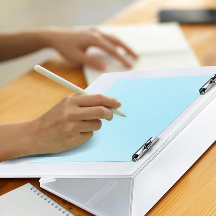 Nuanchu 1 Pcs Folding Slant Board for Writing 14 x 12 Inch Large Slanted Clipboard Adjustable Tilted Writing Board Sloped Surface to Improve Handwriting Legibility Endurance for Office Reading