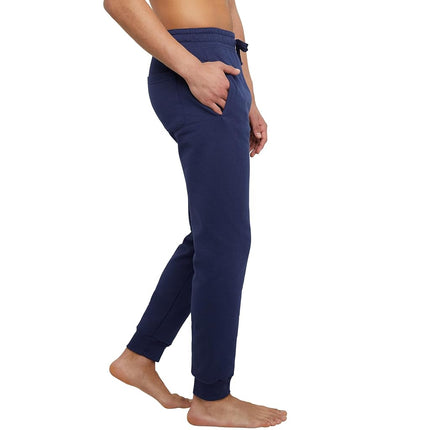 Hanes EcoSmart Jogger Sweatpants, Men's Midweight Fleece Lounge Pants, 30.5", Navy, 3X-Large