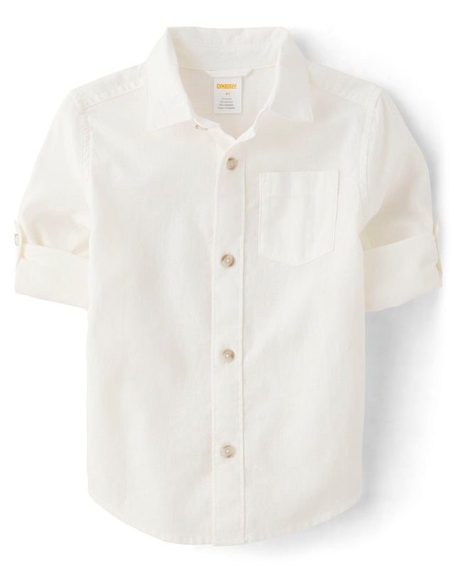 Gymboree,and Toddler Long Sleeve Button Up Shirts,