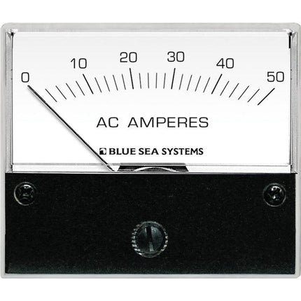 Blue Sea - Systems 9630 Ac Analog Ammeter (0-50 Amperes Ac)