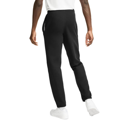 Champion Men's Powerblend Relaxed Bottom Fleece Pants, Black, S