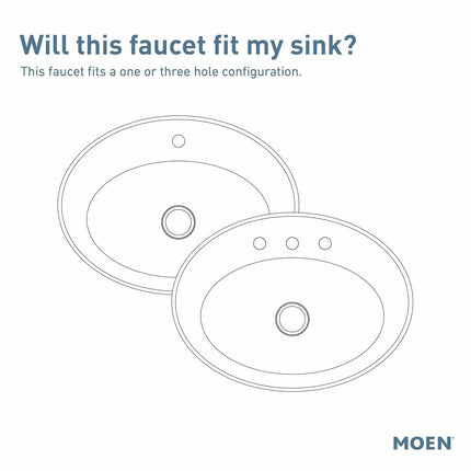 Moen 6190BG Align Bathroom Faucet, Brushed Gold