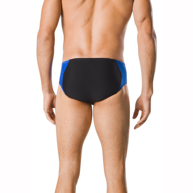 Speedo Men's Swimsuit Brief Endurance+ Splice Team Colors