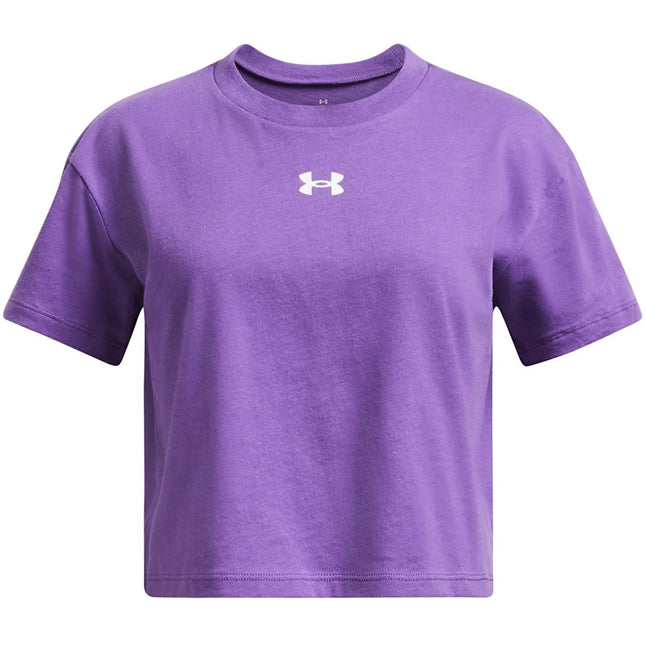 Under Armour Boys Sportstyle Crop T-Shirt T-Shirt,