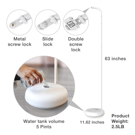 Soporte de suelo para vigilabebés VTech, compatible con la mayoría de vigilabebés VTech, soporte de cámara para bebé, seguridad para guardería
