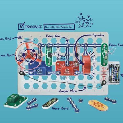 Snap Circuits PRO SC-500 Electronics Discovery Kit