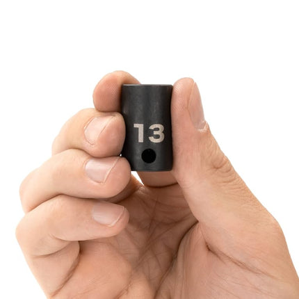 TEKTON 3/8 Inch Drive x 13 mm 12-Point Impact Socket | SID12313
