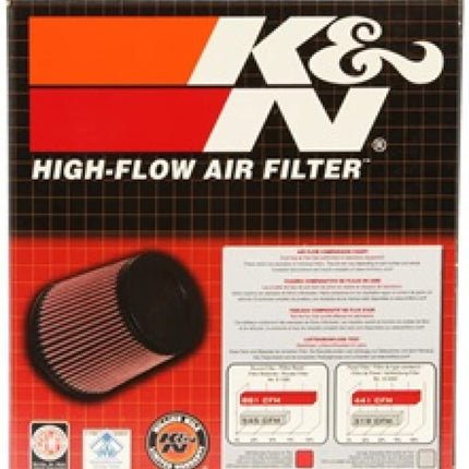 K&N Universal Clamp-On Air Filter: High Performance, Premium, Washable, Replacement Engine Filter: Flange Diameter: 2.375 In, Filter Height: 3 In, Flange Length: 0.375 In, Shape: Oval, RU-2922