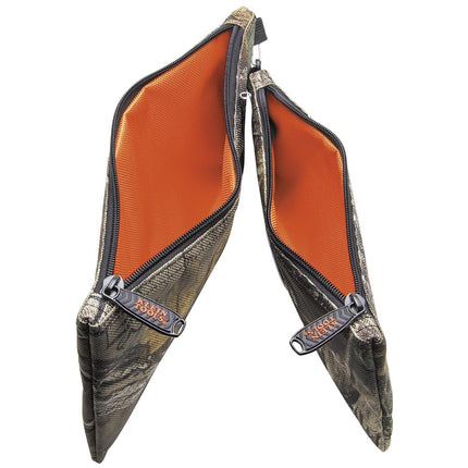 Zipper Bags, Camo Bags are 12.5 and 10-Inch, 1680d Ballistic Weave Camouflage 2-Piece Klein Tools 55560