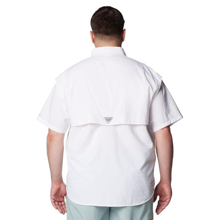Columbia Men's Bahama II Short Sleeve Shirt,White,X-Large