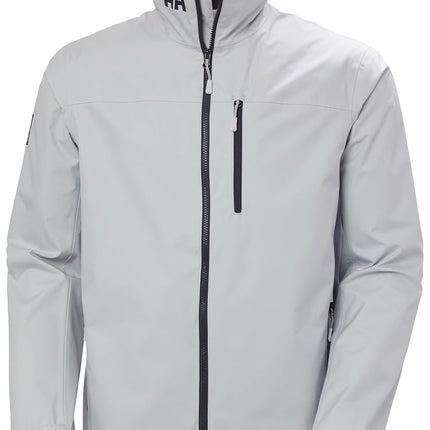 Helly Hansen Men's Crew Jacket, Grey Fog 2.0, S
