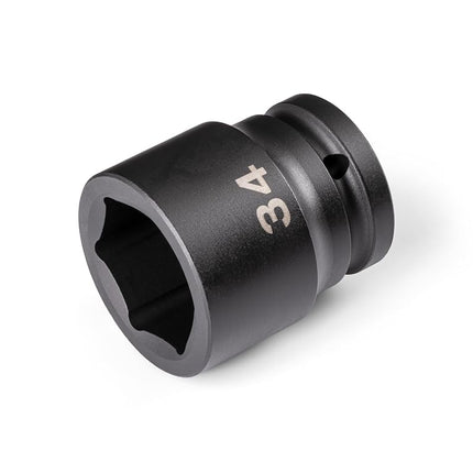 TEKTON 3/4 Inch Drive x 34 mm 6-Point Impact Socket | SID32134