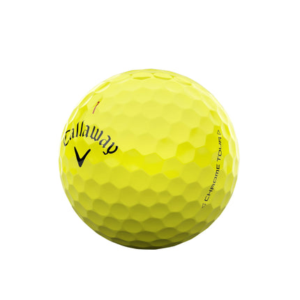 Callaway Golf Chrome Tour Golf Ball, Yellow