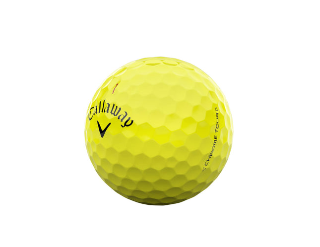 Callaway Golf Chrome Tour Golf Ball, Yellow