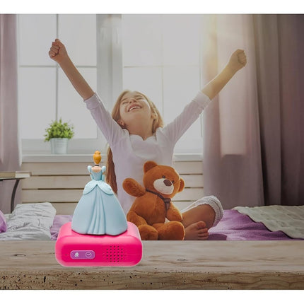 LEXIBOOK, Disney Princess Nightlight Alarm Clock, RL800DP