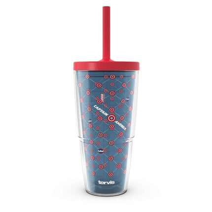 Tervis Marvel - Captain America Shield Grid Made i