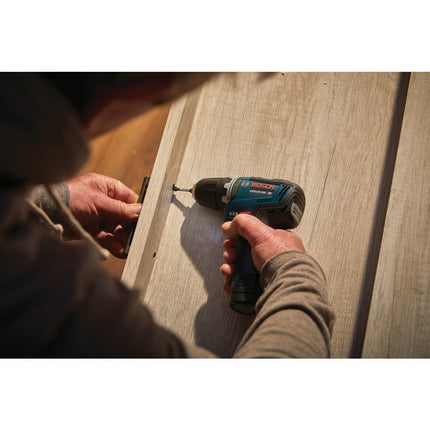 BOSCH GXL12V-220B22 12V Max 2-Tool Brushless Combo Kit with 3/8 In. Drill/Driver, 1/4 In. Hex Impact Driver and (2) Ah Batteries