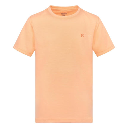 T-shirt Hurley basique doux pour garçons, Cloud Slub, Sunset Glow Heather, Medium