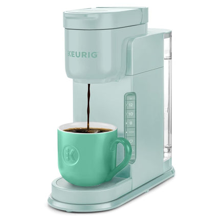 Cafetera Keurig K-Express de una sola porción para cápsulas K-Cup, 3 tamaños de preparación, función de botón fuerte, depósito extraíble de 42 oz, menta