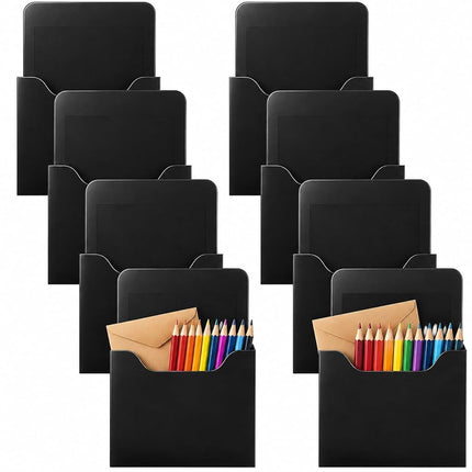 Gilprop 8 Pack Magnetic File Holder Magnetic Wall 