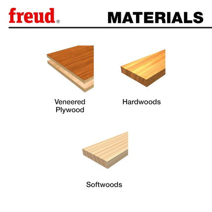 Freud-Diablo 99-864 Bevel Double Profile Cutters, Multi, One Size