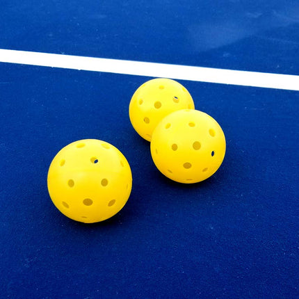 Tourna Strike Outdoor Pickleballs (6 Pack) - USAPA Approved, yellow